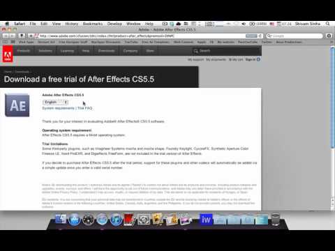 download after effects cs5 mac